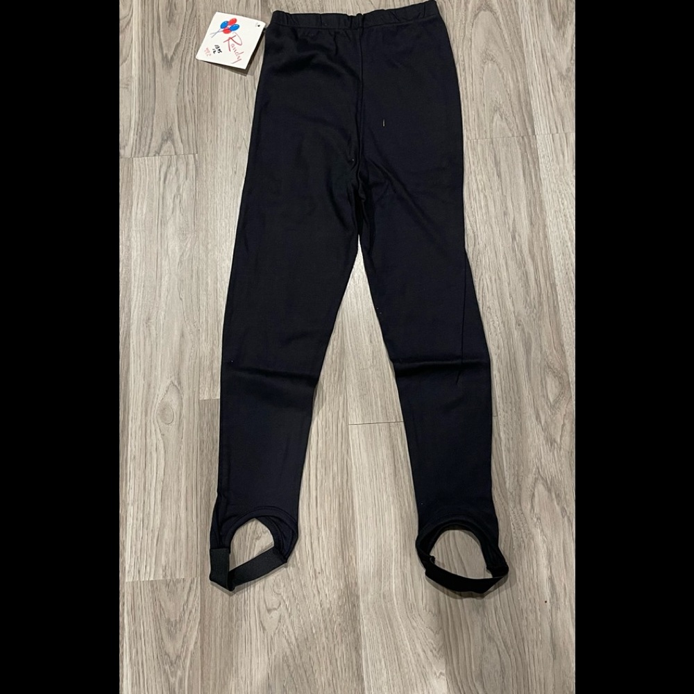 1980s vintage Stretch-Stirrup Pants